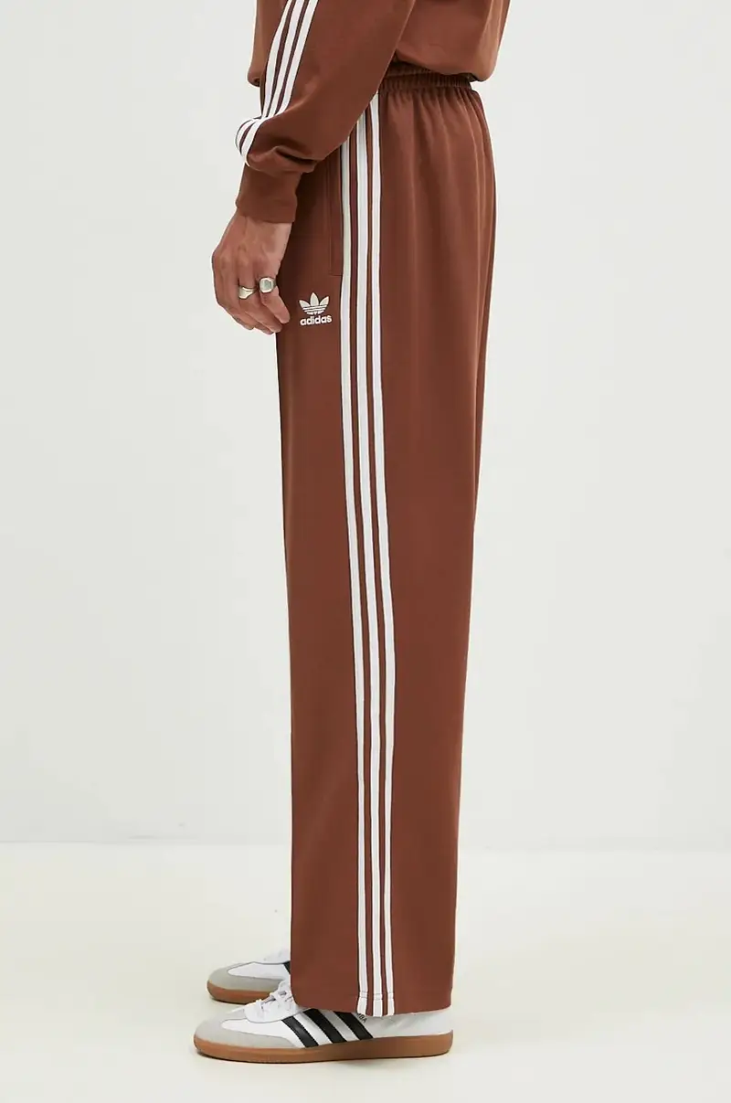 adidas Adicolor Baggy Fit Firebird Track Pants 'Preloved Brown' IZ2476 Marrone