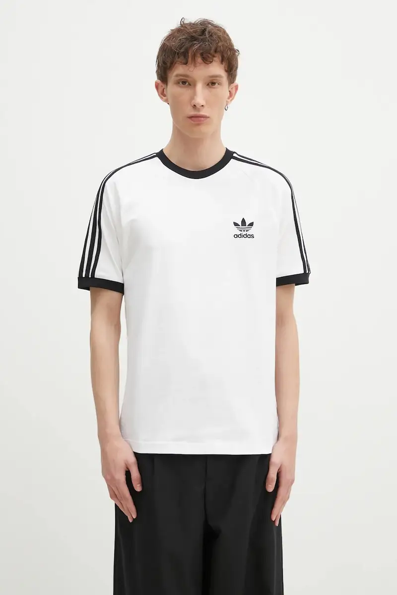 adidas Adicolor Classics 3-Stripes Tee White IA4846 Bianco