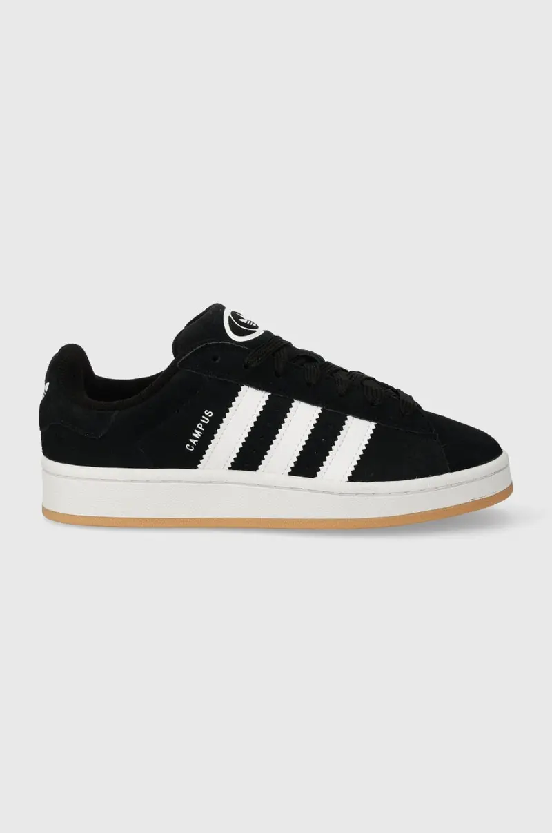 adidas Campus 00s Black White Gum HQ6638 Nero