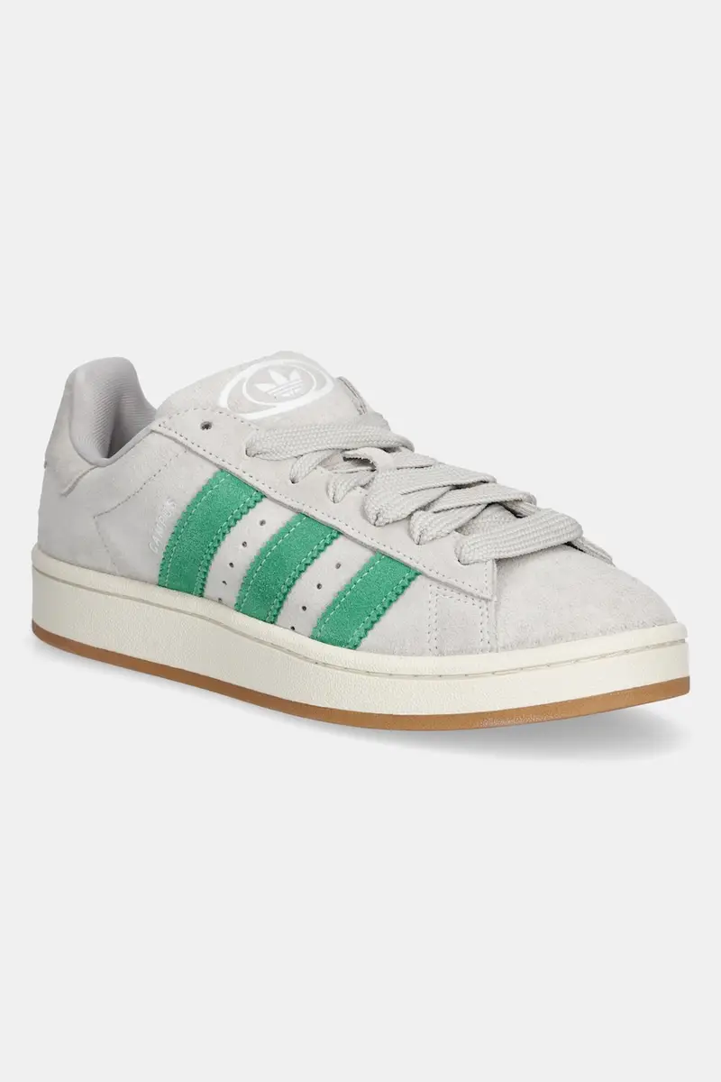 adidas Campus 00s Camp Grey One Green Off White JI3167 Grigio