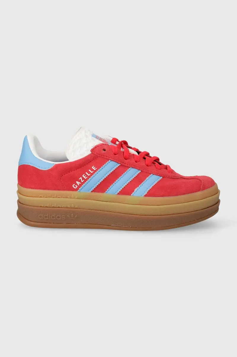 adidas Gazelle Bold Active Pink / Semi Blue Burst / Cloud White IE0421 Rosso