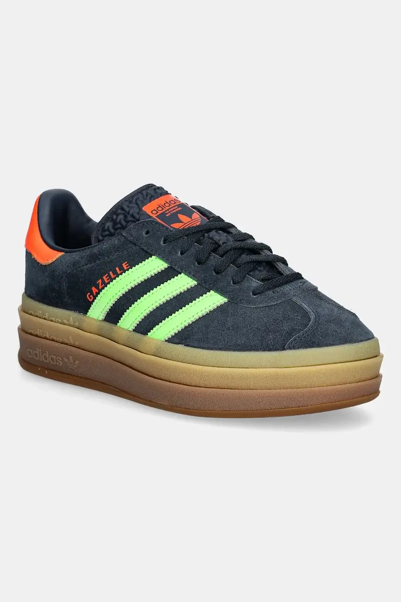 adidas Gazelle Bold Aurora Ink Solar Orange JH9667 Blu navy
