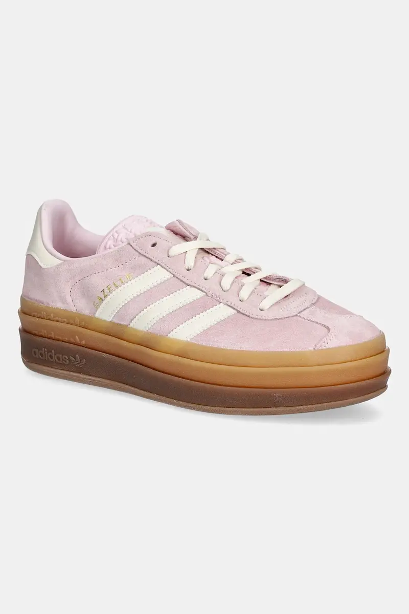 adidas Gazelle Bold Clear Pink Cream White JQ7777 Rosa