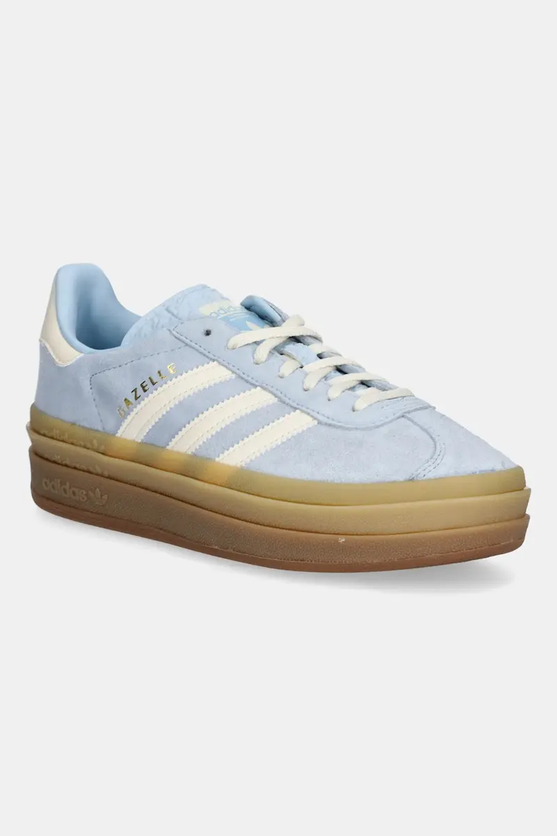 adidas Gazelle Bold Clear Sky Cream JQ7776 Blu