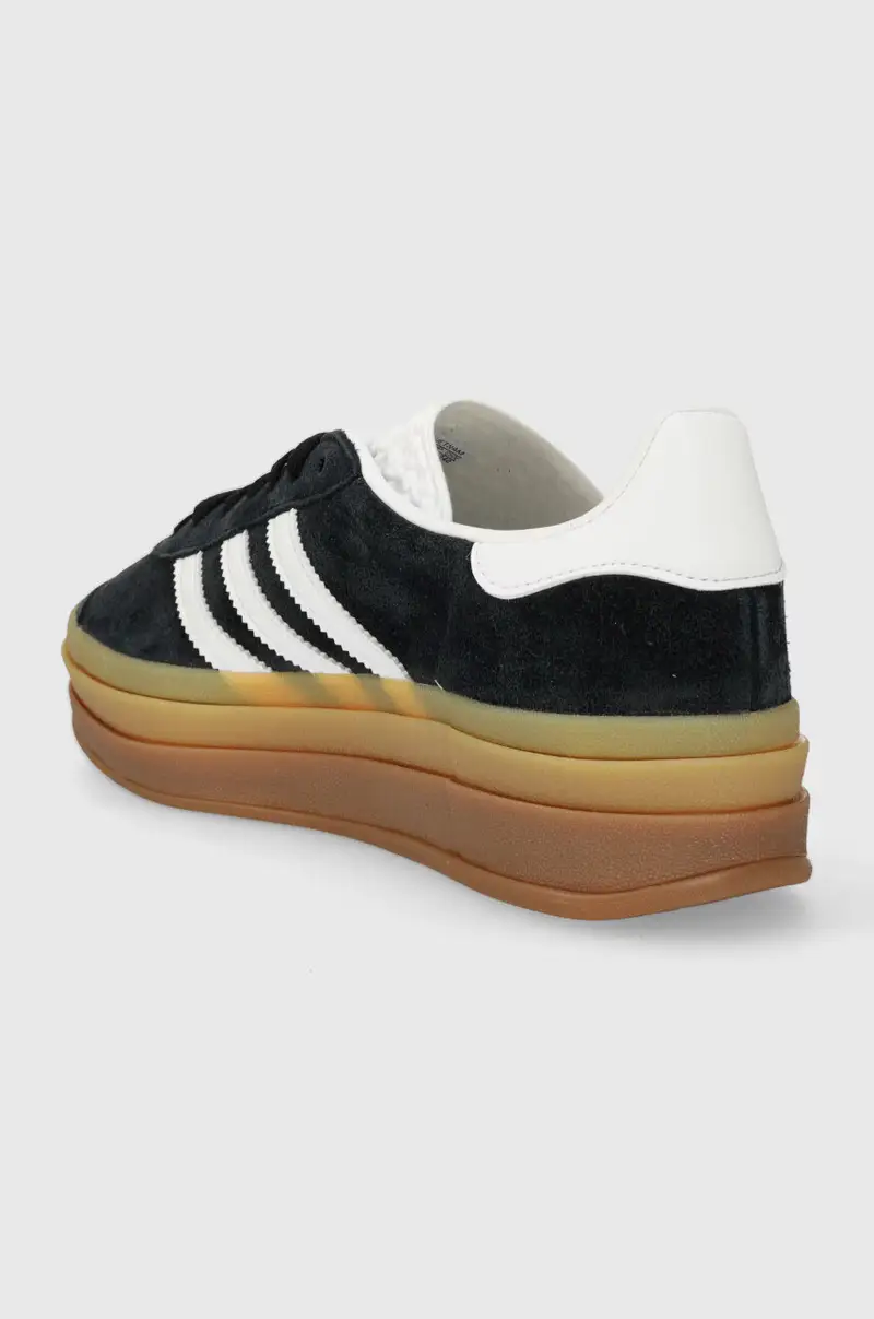 adidas Gazelle Bold Core Black / Cloud White / Cloud White IE0876 Nero miniatura 3