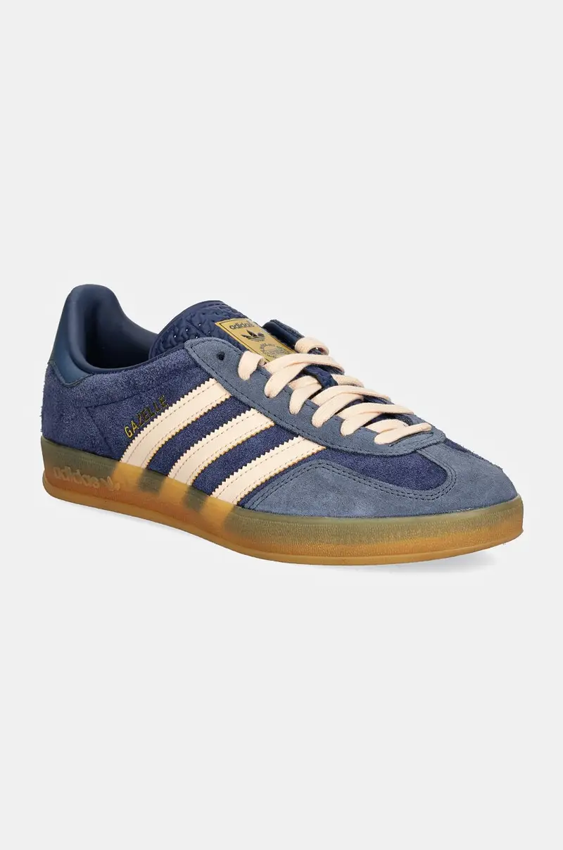 adidas Gazelle Indoor Dark Blue Bliss Orange JI0322 Blu