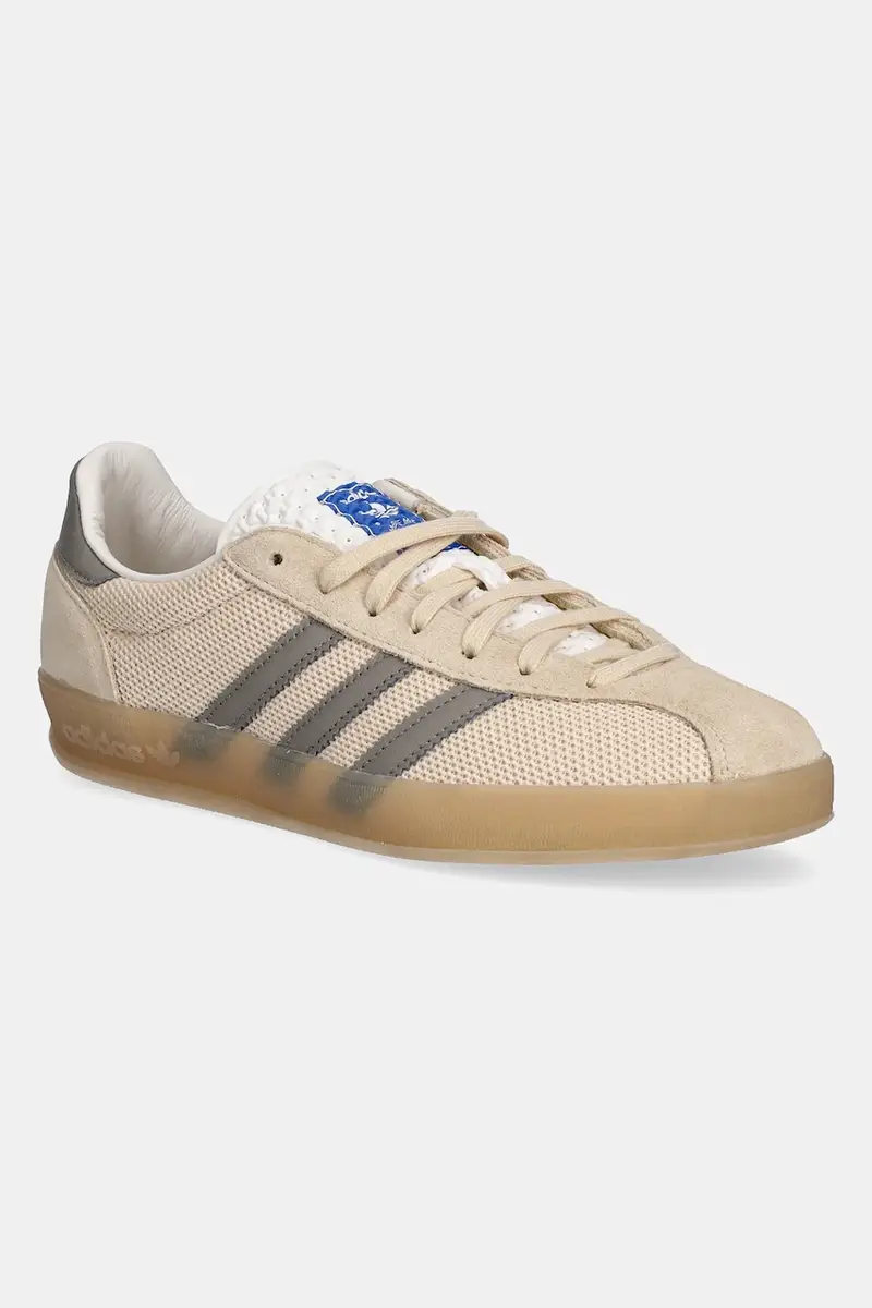 adidas Gazelle Indoor Pro Yellow Charcoal JS0667 Beige