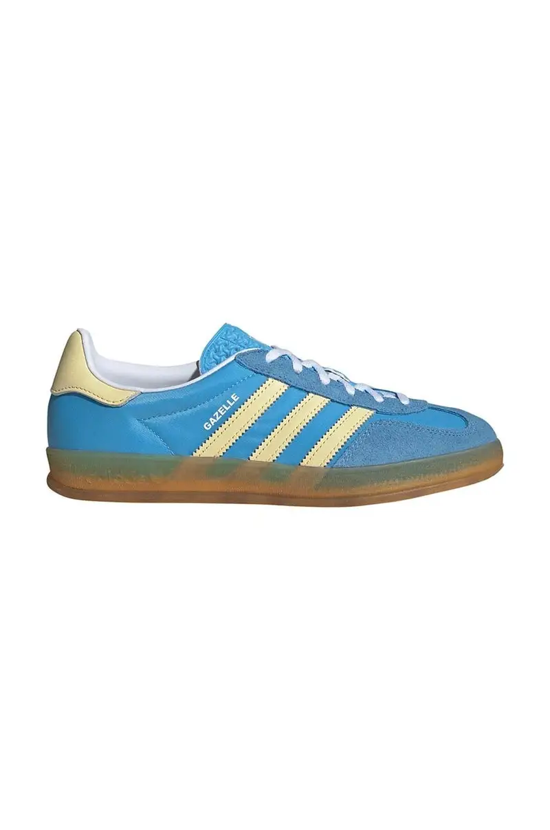 adidas Gazelle Indoor Semi Blue Burst / Almost Yellow / Cloud White IE2960 Blu
