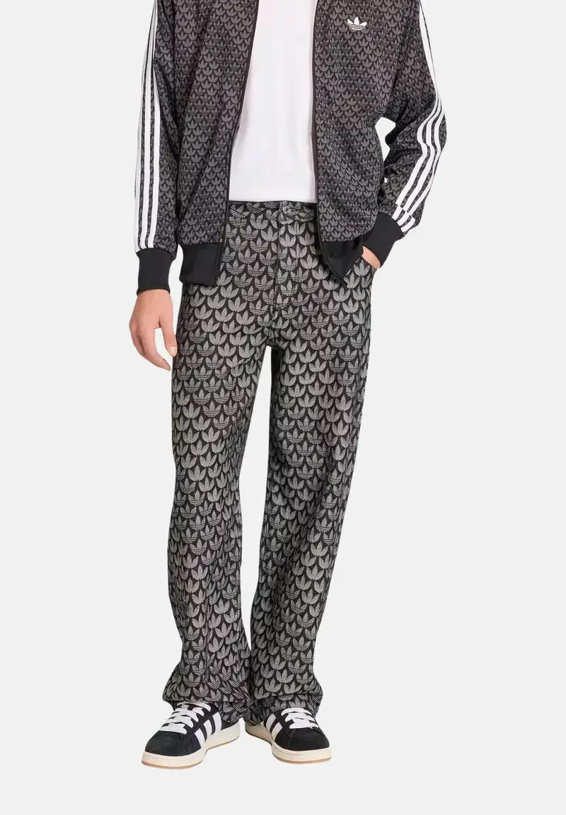 adidas Originals Jeans Uomo Nero 4076077 miniatura 2