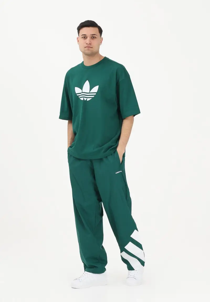 ADIDAS ORIGIALS Pantalone sportivo Adicolor Blocked verde da uomo miniatura 2