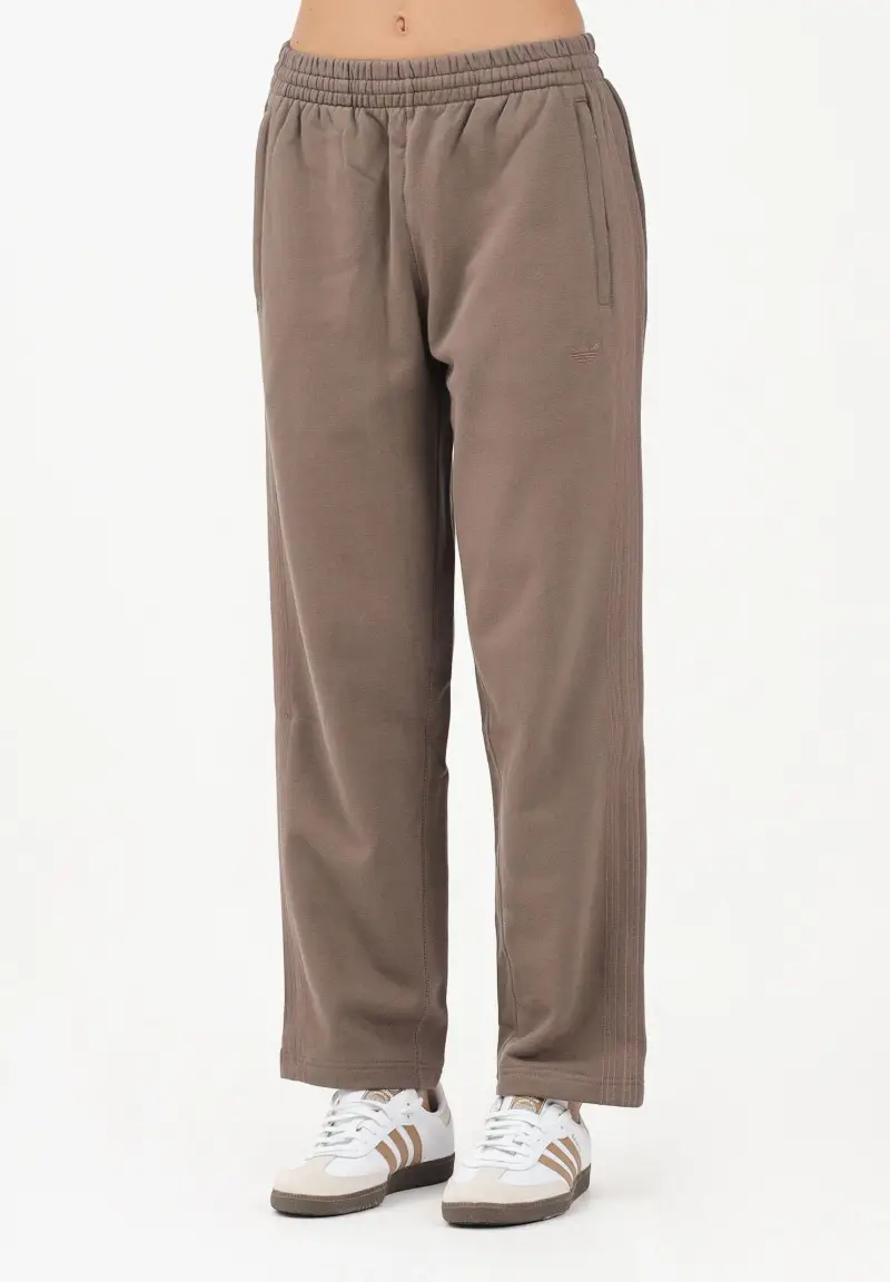ADIDAS ORIGNALS Pantalone sportivo Premium Essentials Open Hem marrone da donna