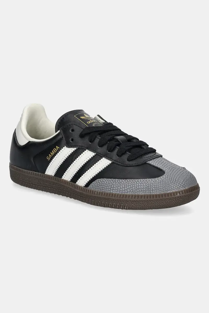 adidas Samba OG Black Off White Gold JR8165 Nero