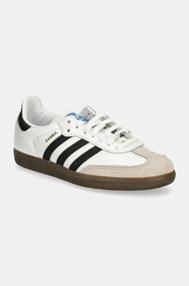 adidas Samba OG Cloud White Core Black (GS) IE3675 Bianco