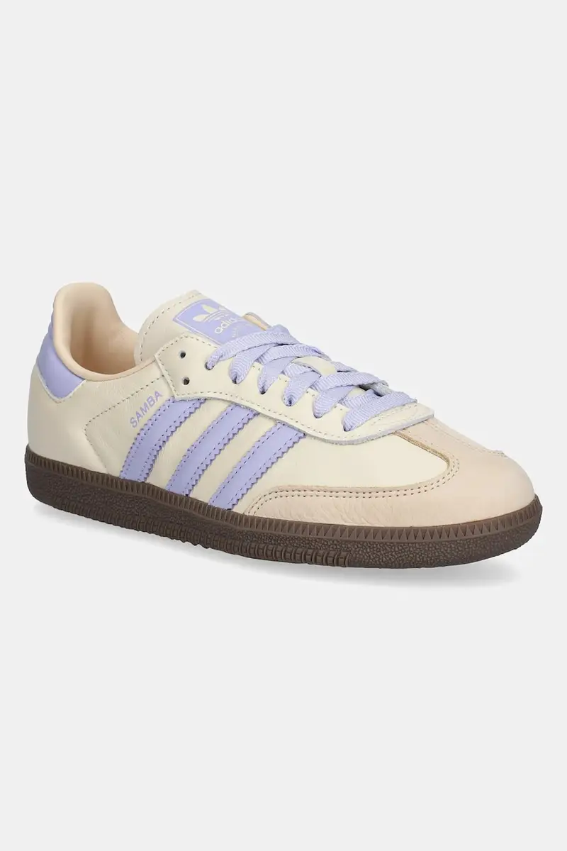 adidas Samba OG Cream White Violet JI2678 Beige