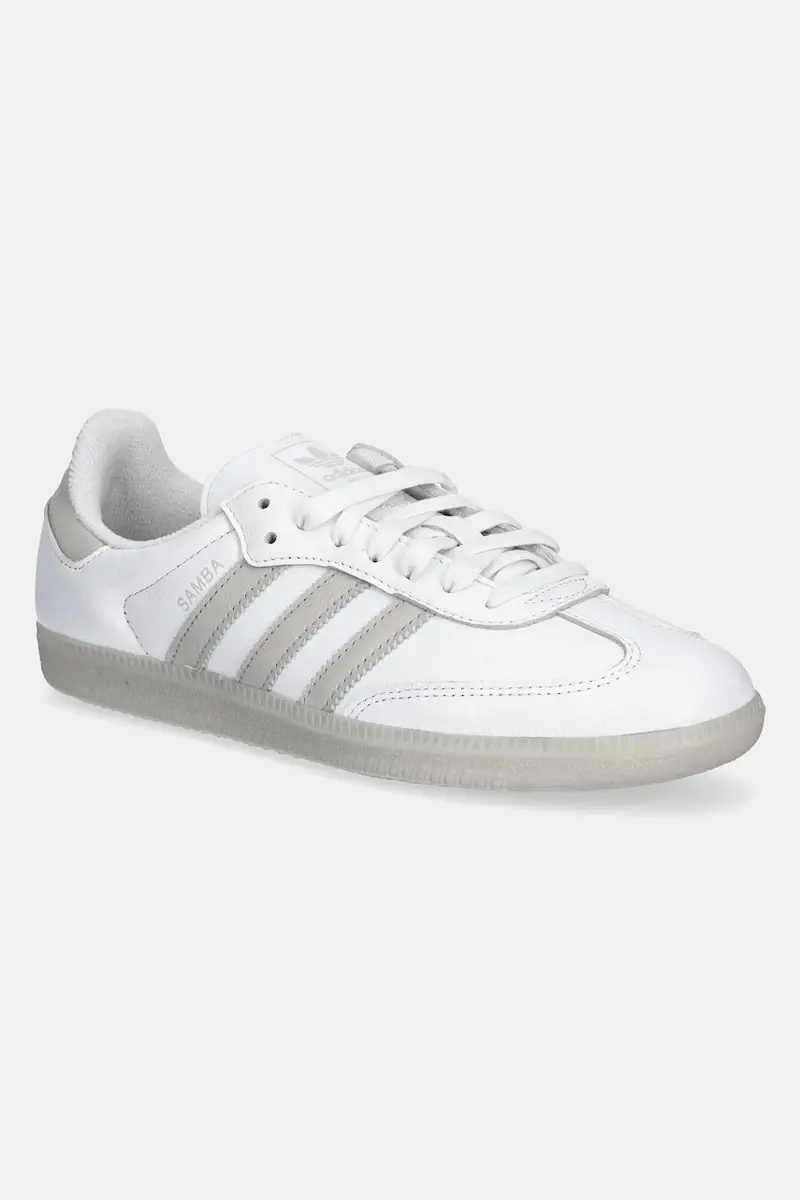 adidas Samba OG Footwear White Grey JI3206 Bianco