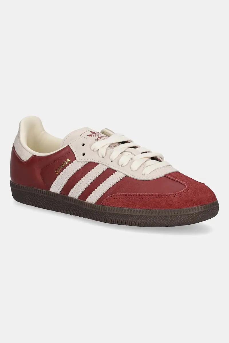 adidas Samba OG Preloved Ruby Cream White JI3216 Granata