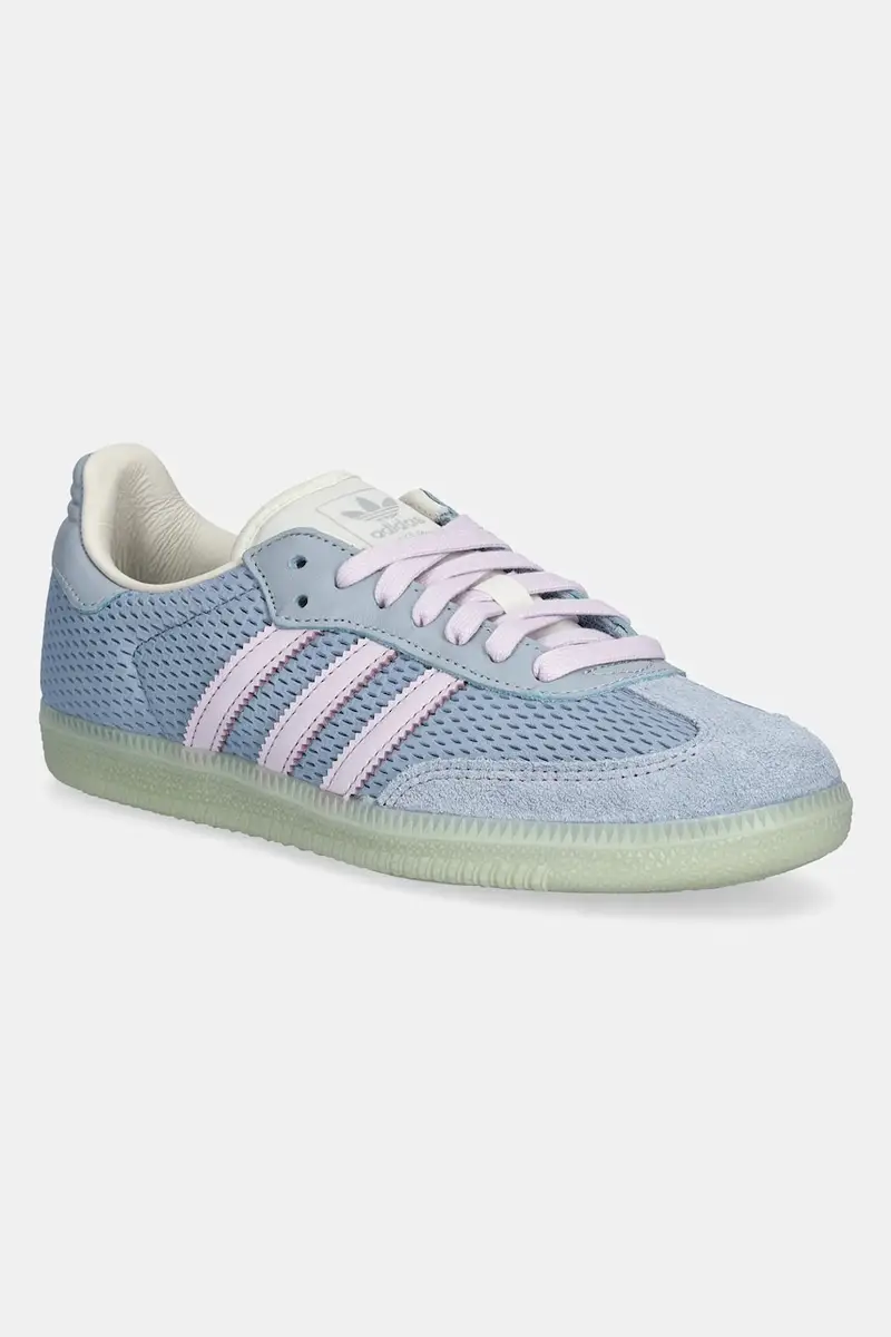 adidas Samba OG Tactile Blue Ice Lavender JI3178 Blu