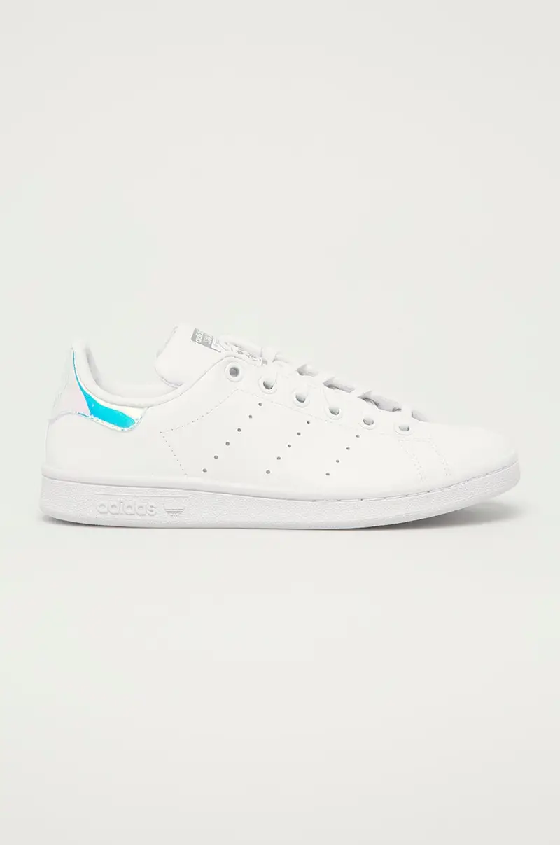 adidas Stan Smith Cloud White Silver Metallic FX7521 Bianco