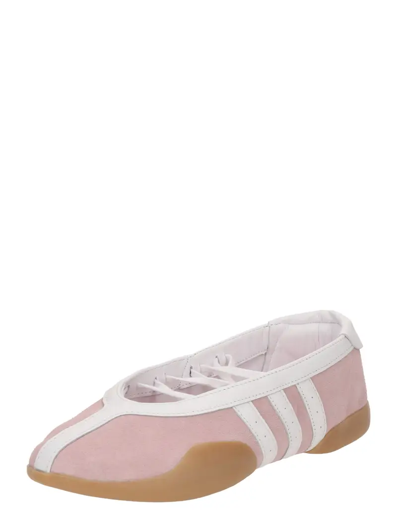 Ballerina con cinturino 'TAEKWONDO MEI' rosa / bianco