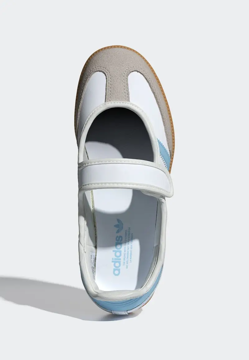 Ballerina 'Samba' beige scuro / blu chiaro / bianco miniatura 3