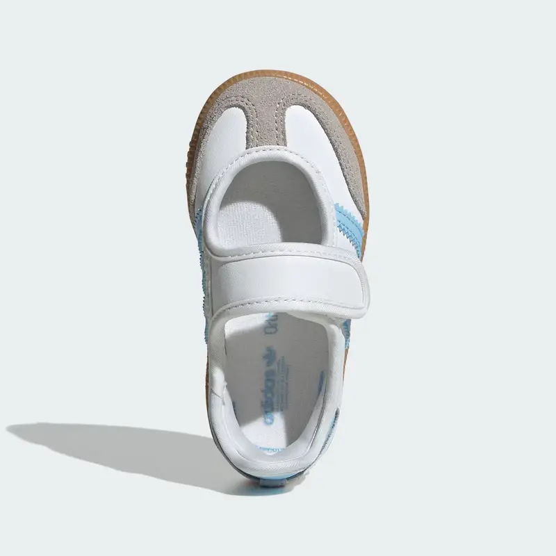 Ballerina 'Samba' blu cielo / color fango / bianco miniatura 3