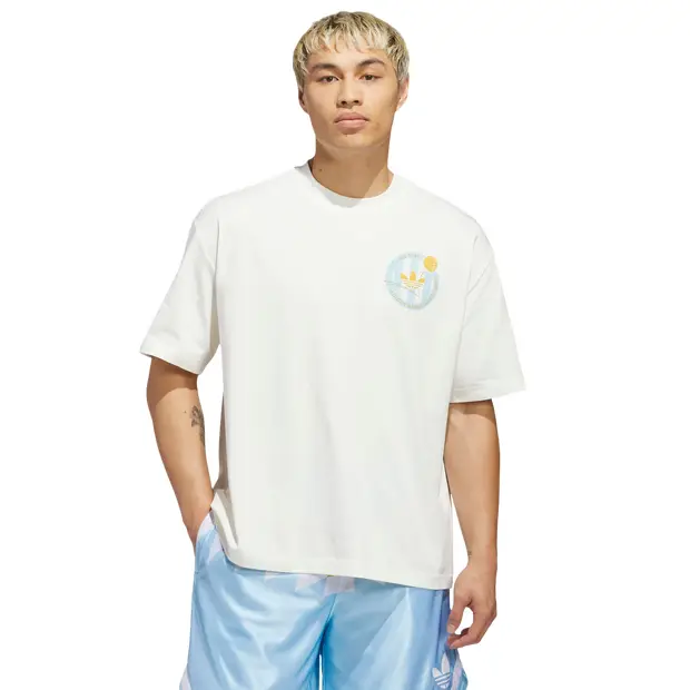 Adidas T-shirt Uomo Bianco 4222968