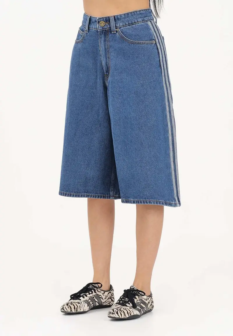 Bermuda Firebird in denim medio da donna