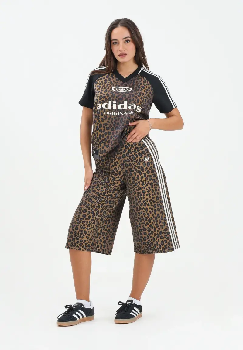 adidas Originals Bermuda Donna Marrone 2910848 miniatura 2