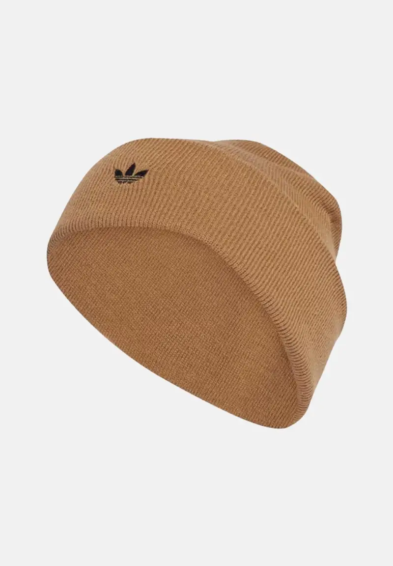 Berretto di lana Adicolor beige per uomo e donna