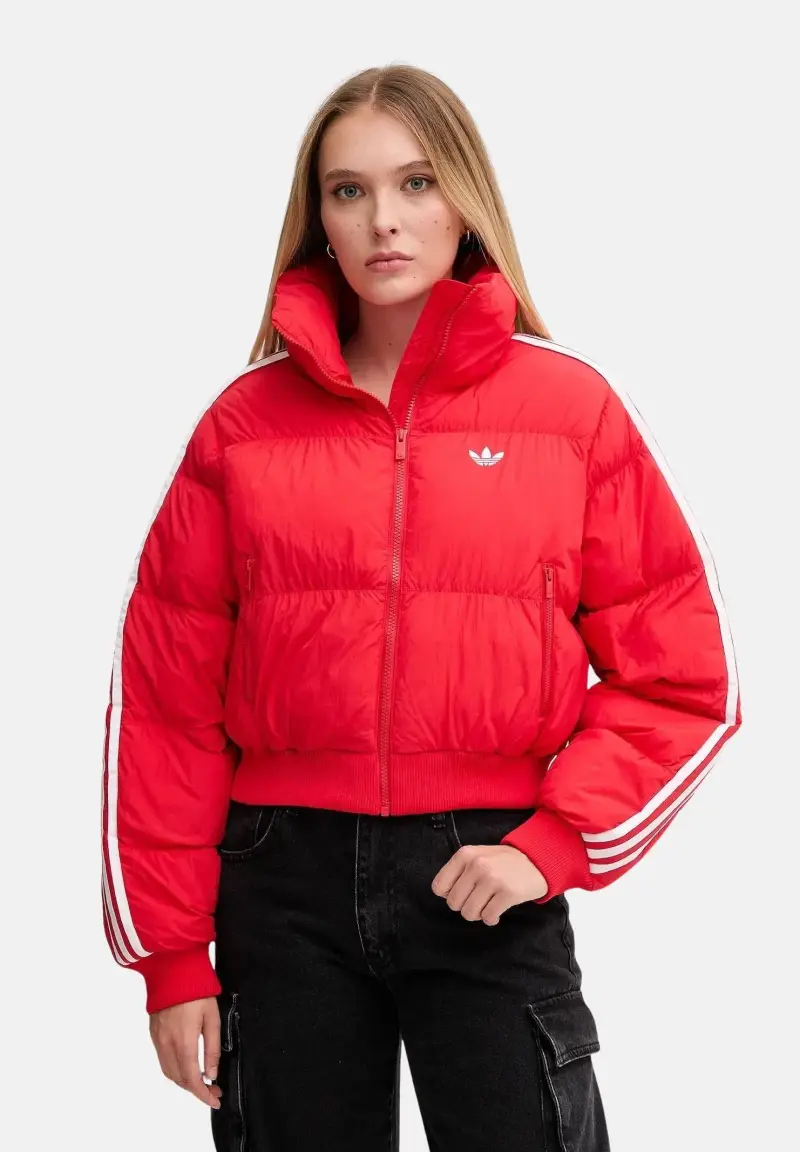Bomber Adicolor rosso da donna