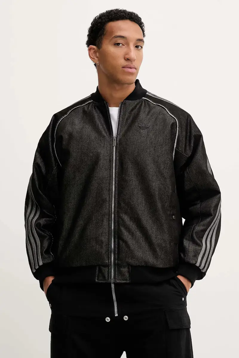 bomber in denim Denim Jkt colore nero JY2796