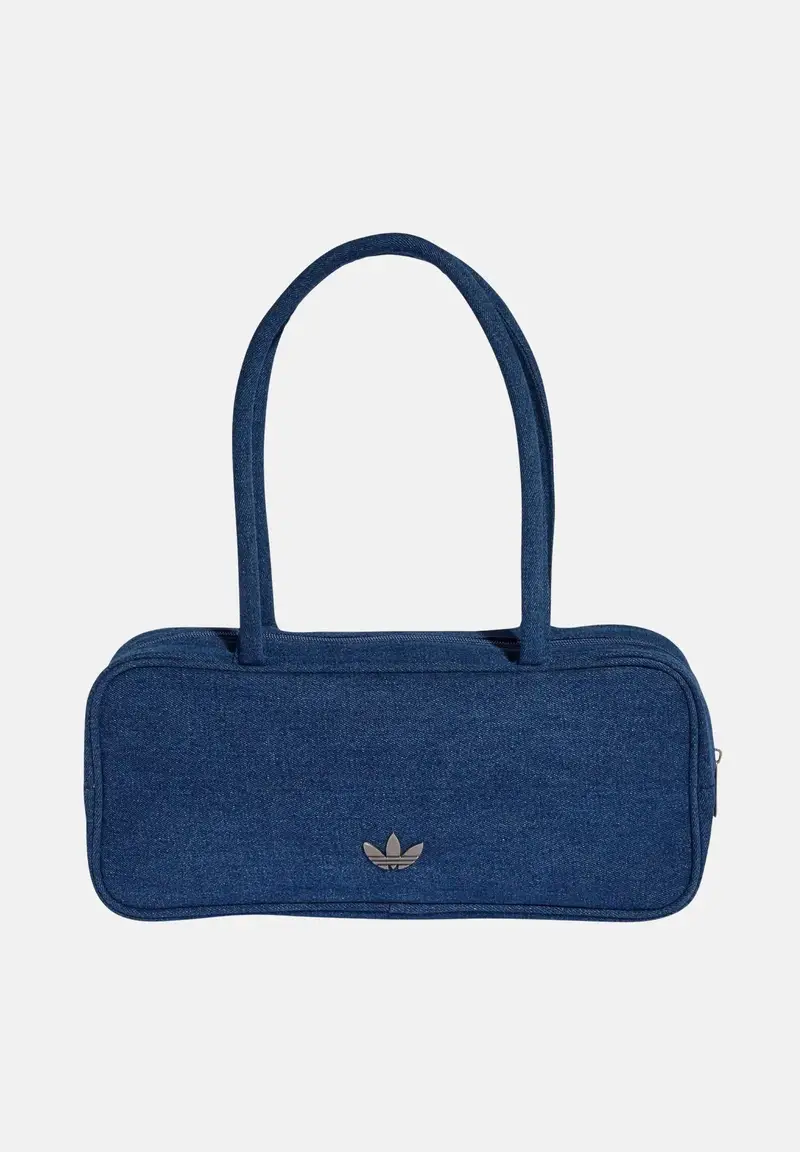 Borsa a spalla ADICOLOR AIRLINER in denim medio da donna