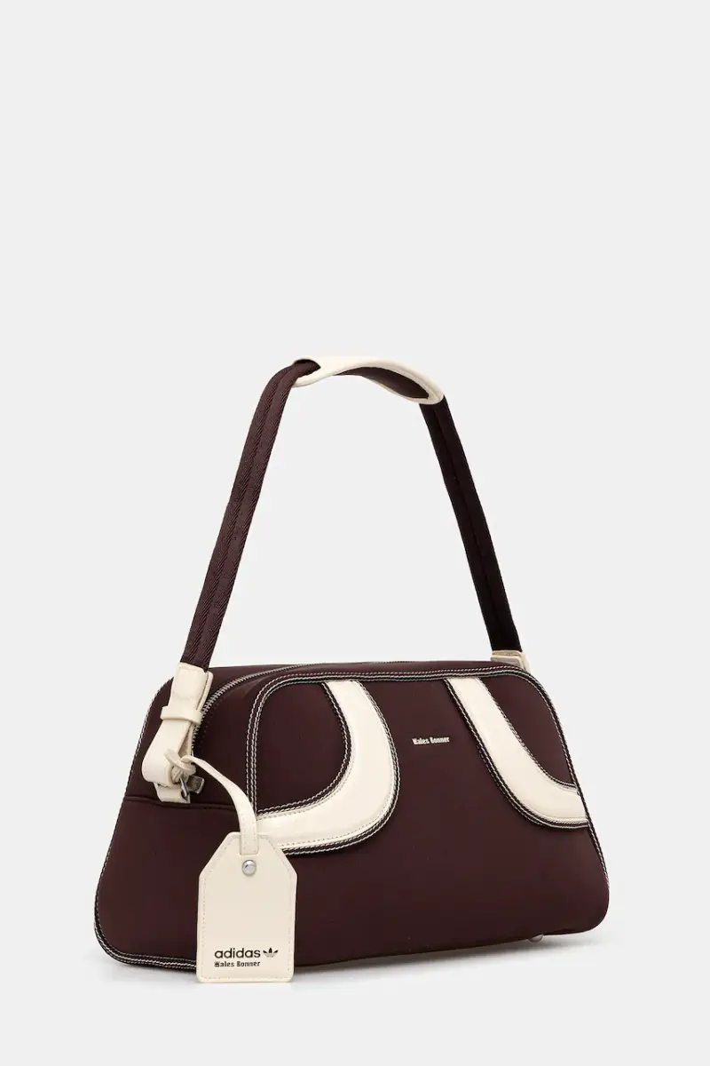 borsetta x Wales Bonner Bwl Bag M colore granata KB2325 miniatura 2