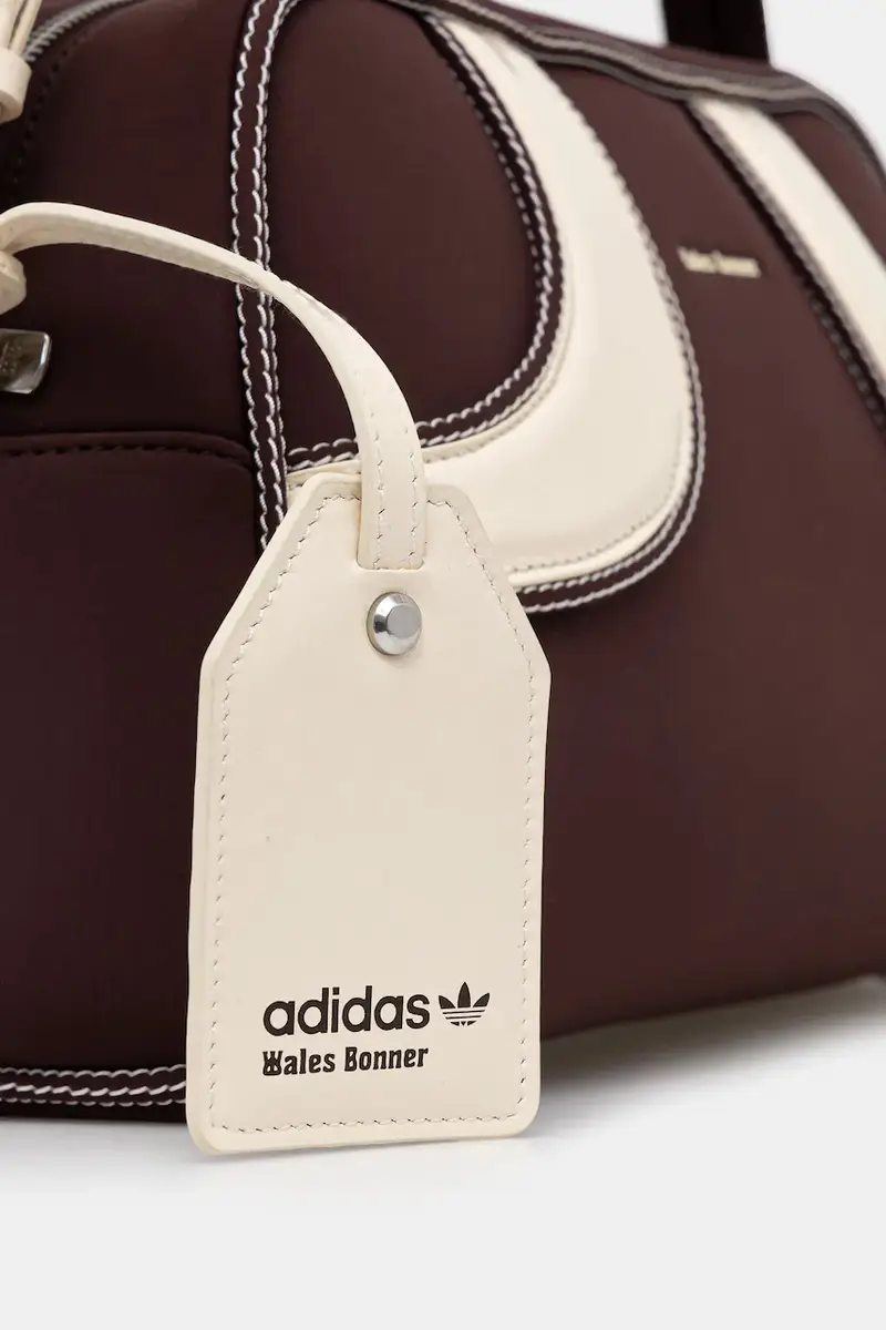 borsetta x Wales Bonner Bwl Bag M colore granata KB2325 miniatura 4