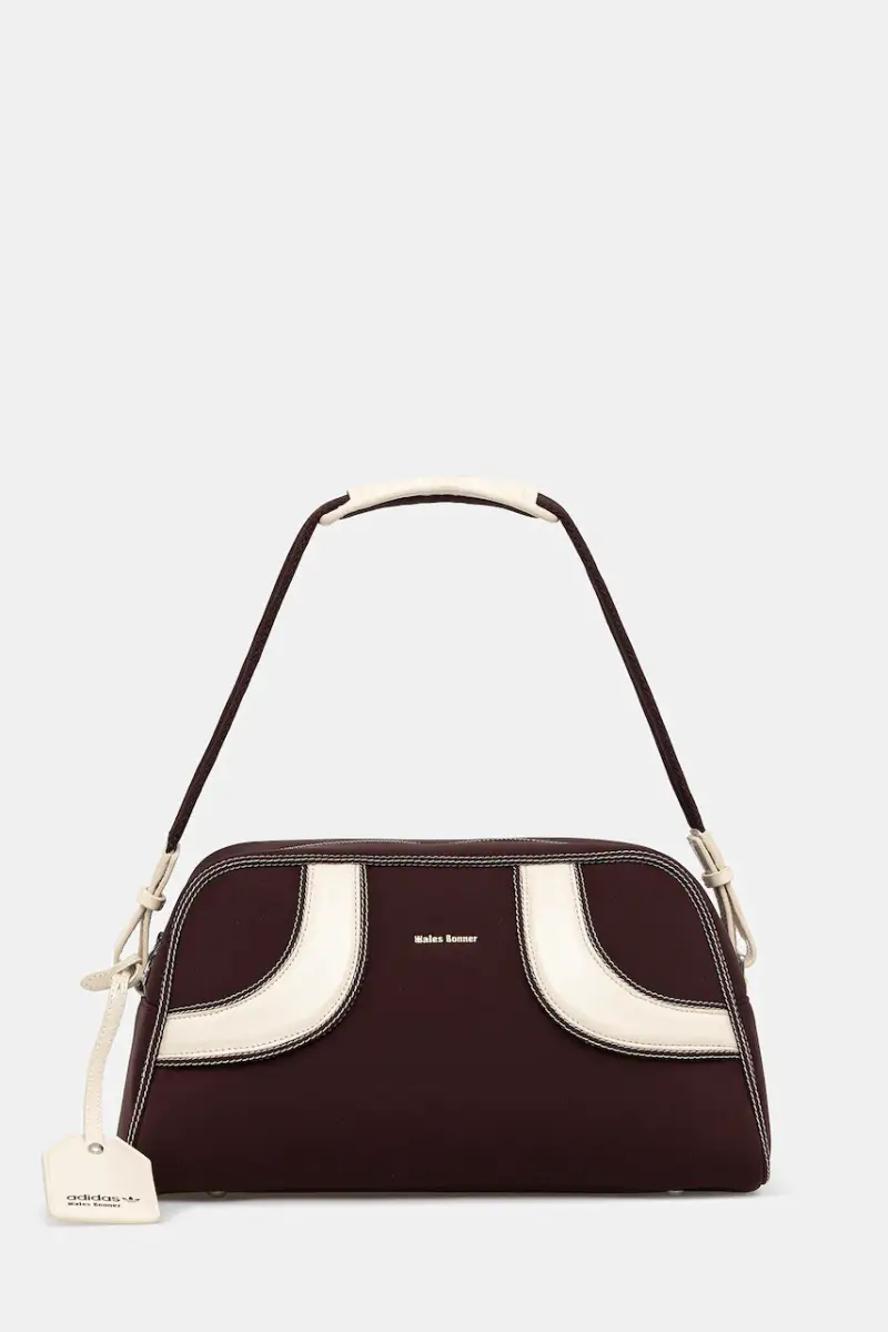 borsetta x Wales Bonner Bwl Bag M colore granata KB2325