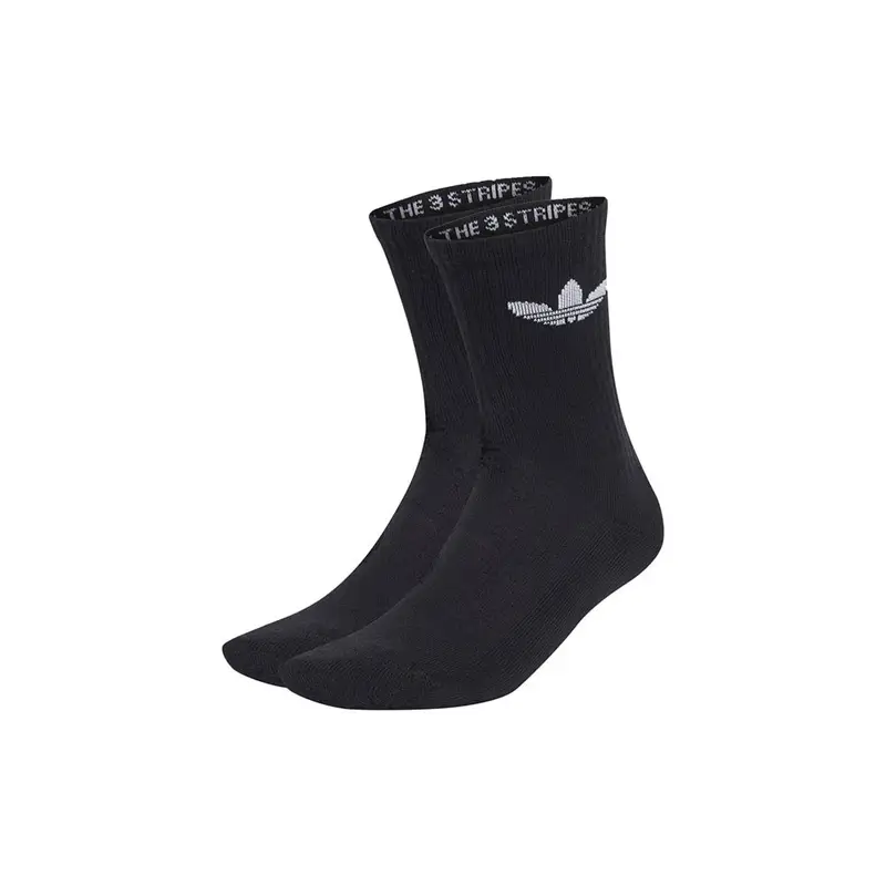 Calze Tris Pack Trefoil Nero Uomo S