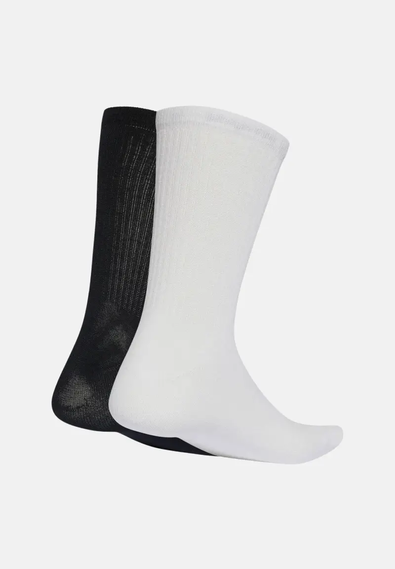 Calzini (2paia) ADIBRK CREW bianchi e neri per uomo e donna miniatura 2