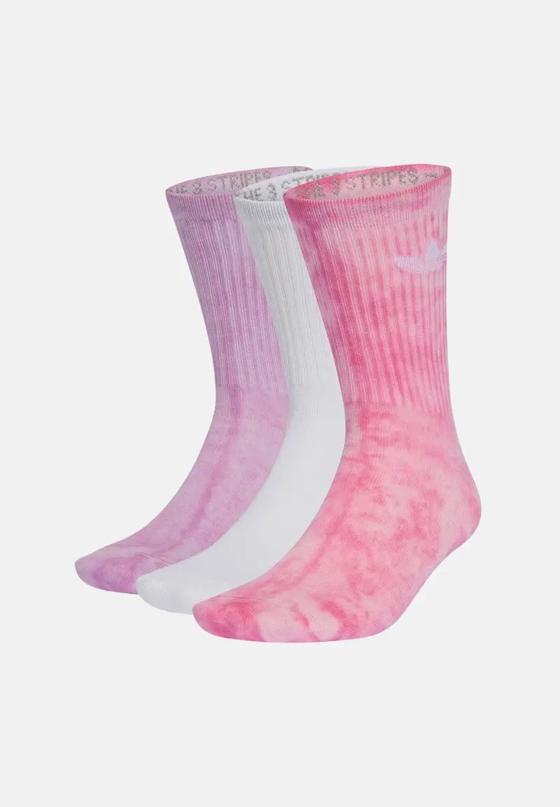 Calzini (3 paia) tie dye multicolore da donna