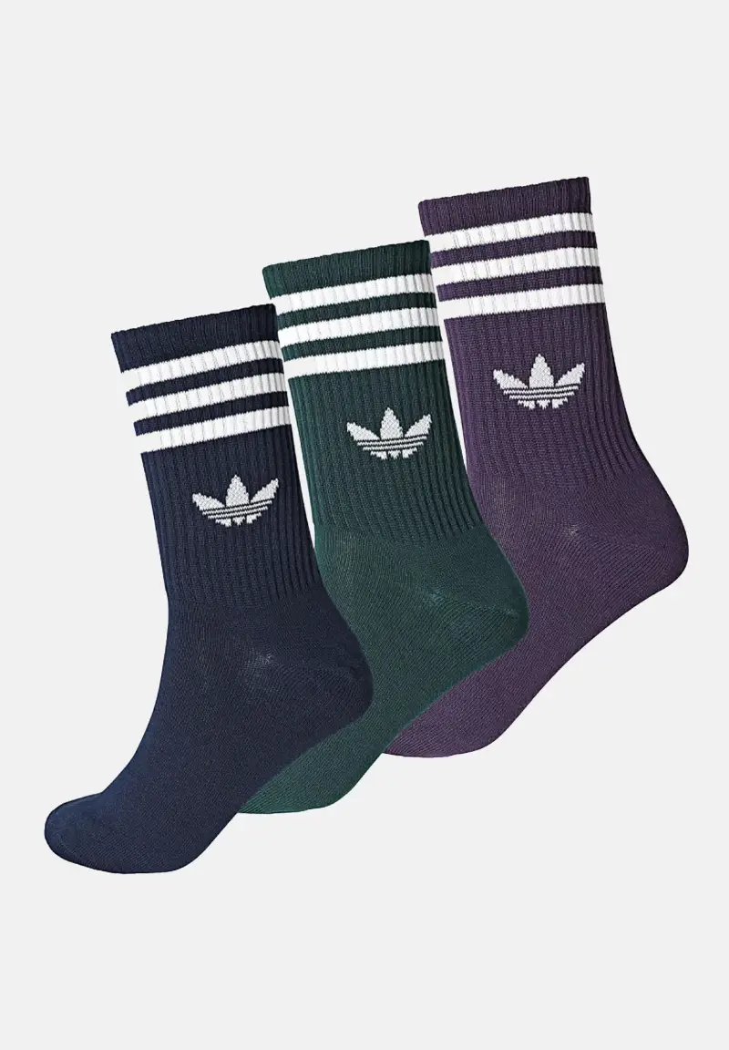 Calzini (3paia) 3-stripes multicolor per uomo e donna