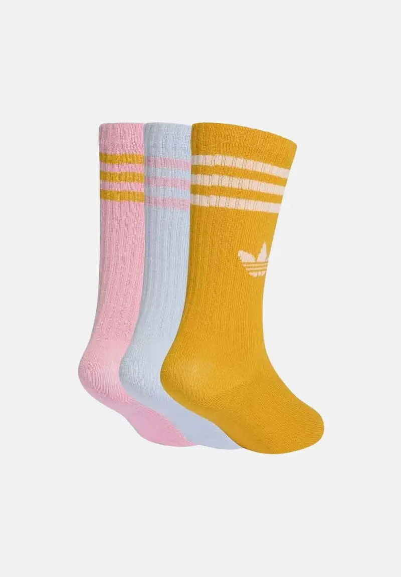 Calzini (3paia) multicolore per bambino e bambina miniatura 2