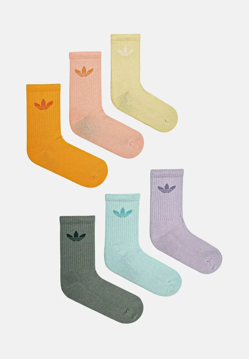 Calzini (6 paia) Trefoil Cushion multicolore per uomo e donna