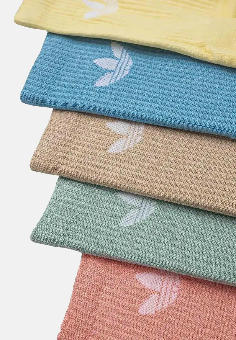 Calzini (6paia) Trefoil Crew multicolore per uomo e donna miniatura 2