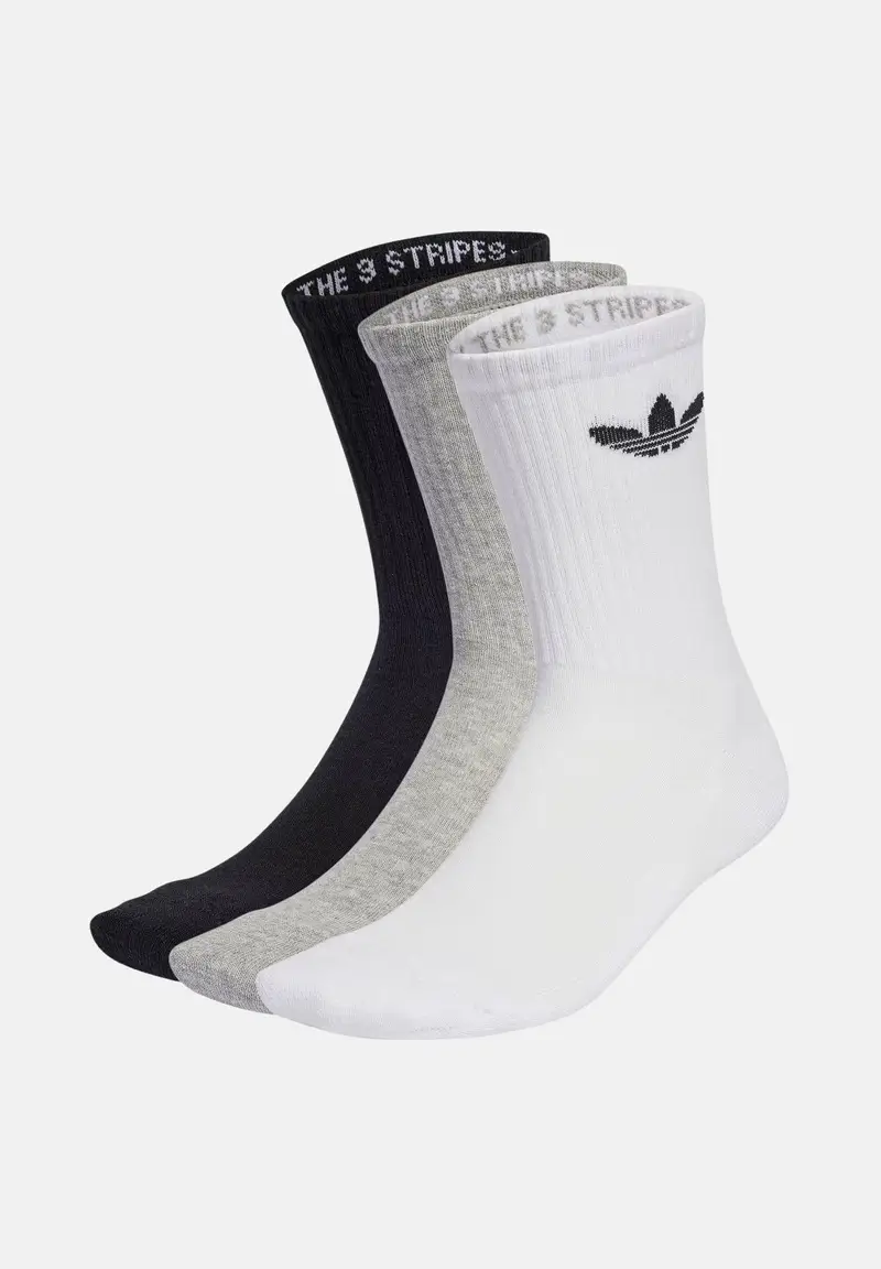 Calzini Trefoil Cushion Crew (3 paia) multicolore per uomo e donna