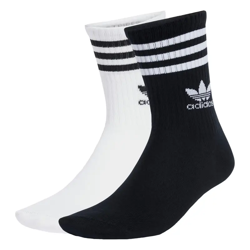 Calzino 3-Stripes Crew 10 Pairs nero / bianco