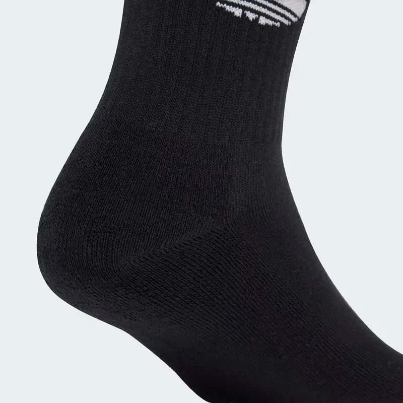 Calzino '3-Stripes Knee 2' nero / bianco miniatura 3