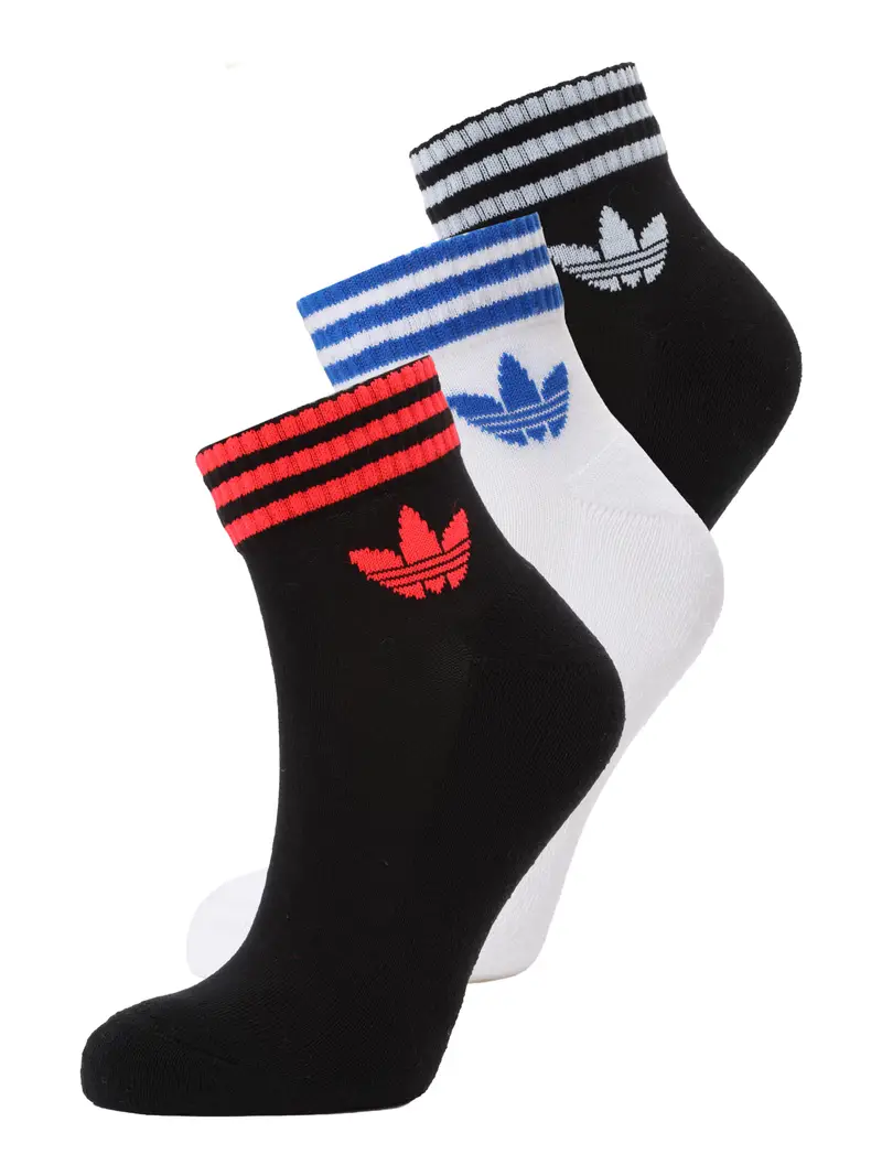 Calzino blu / rosso / nero / bianco