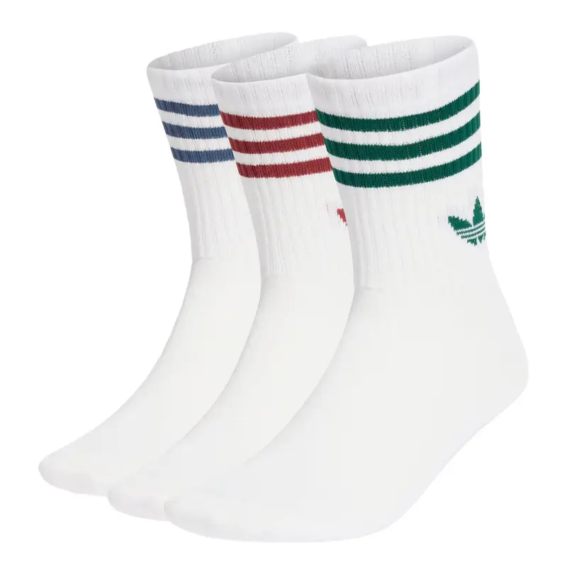 Calzino blu / verde / rosso sangue / bianco