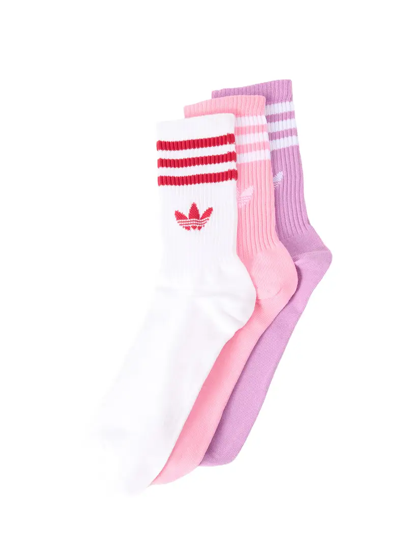 Calzino lavanda / rosa / rosso sangue / bianco