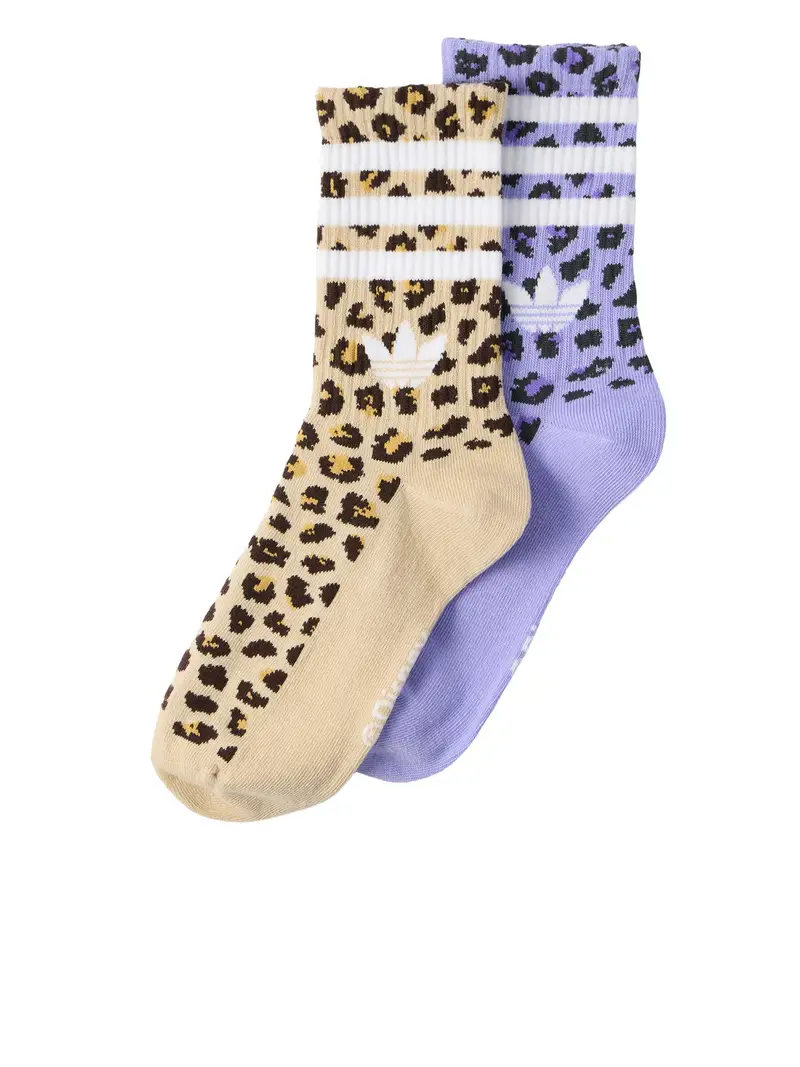 Calzino sabbia / lavanda / nero / bianco