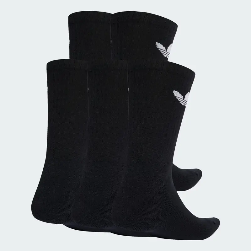 Calzino Trefoil Cushion nero / bianco miniatura 2